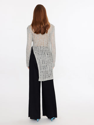 Wide Leg Casual Trousers