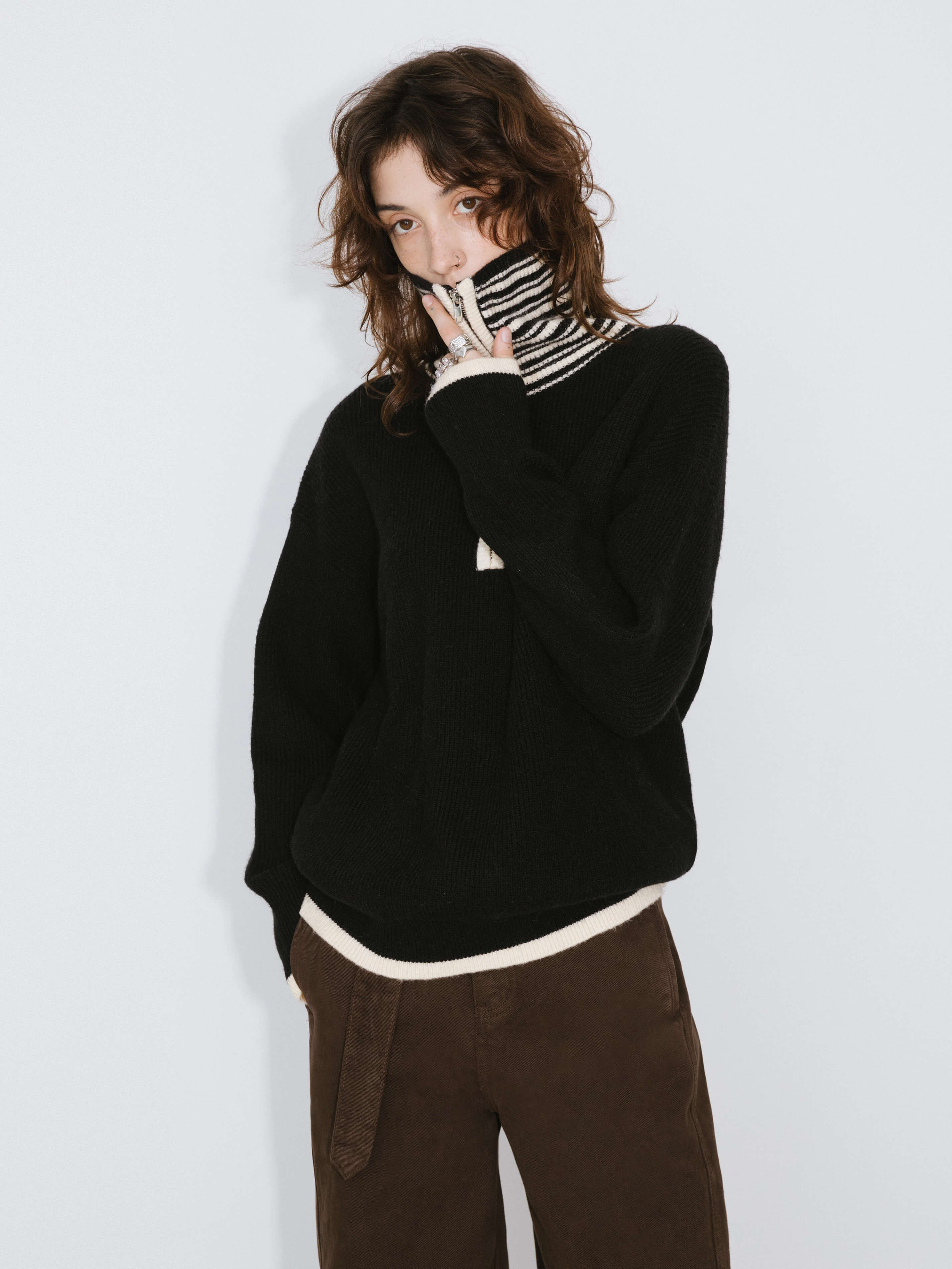 Half-Zip Sweater-2