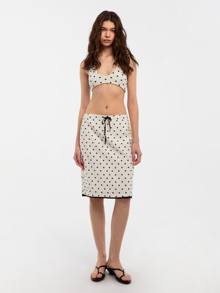 CUBIC Polka Dot Halter Neck Strap
