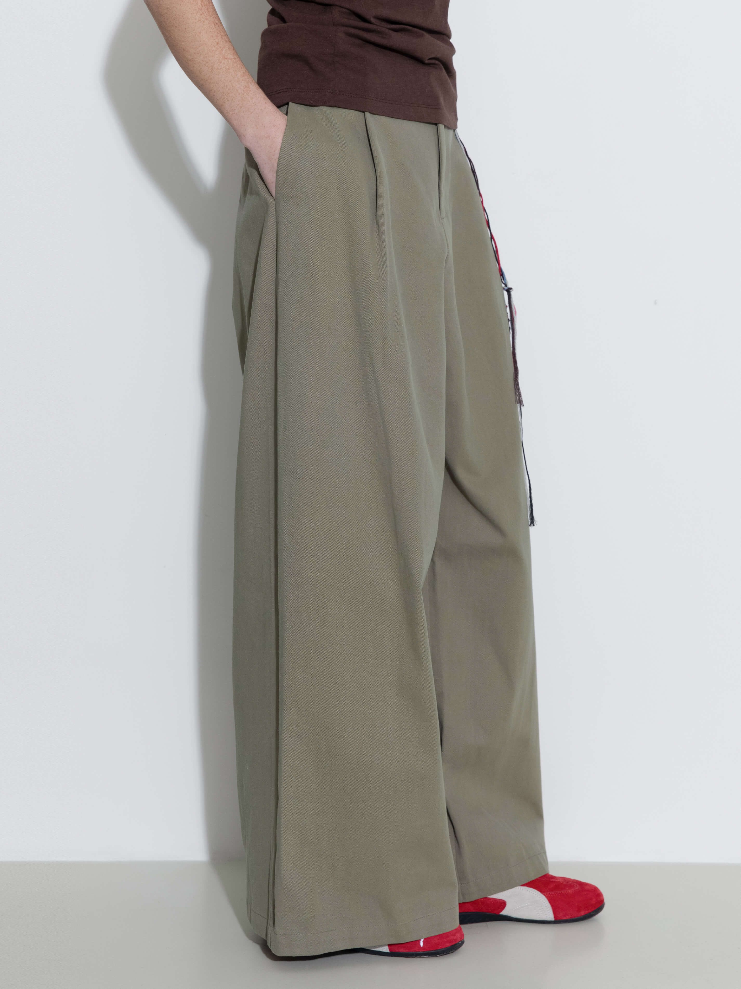 100% Cotton Palazzo Pants-2