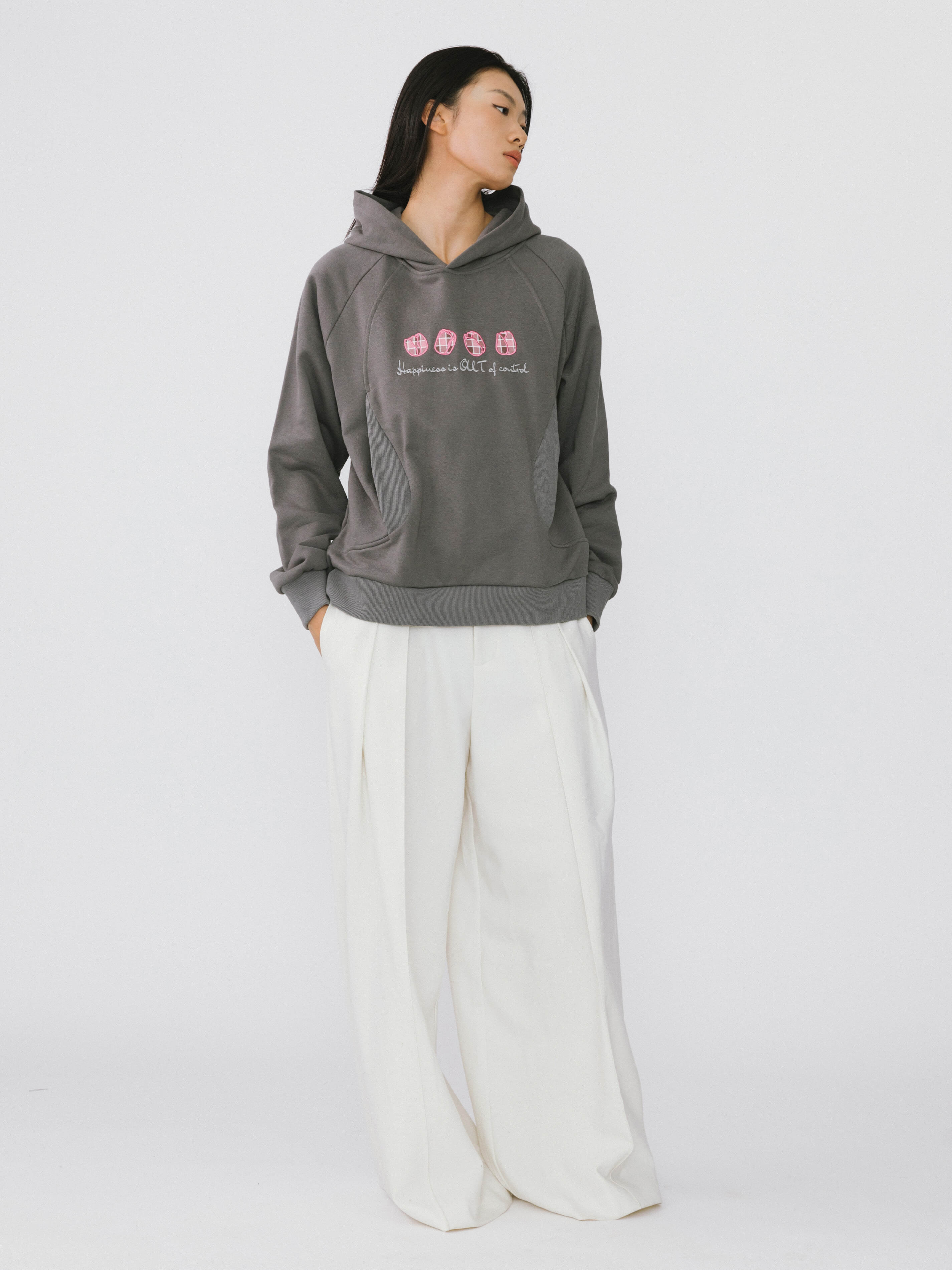Floral Printed Hoodie-2