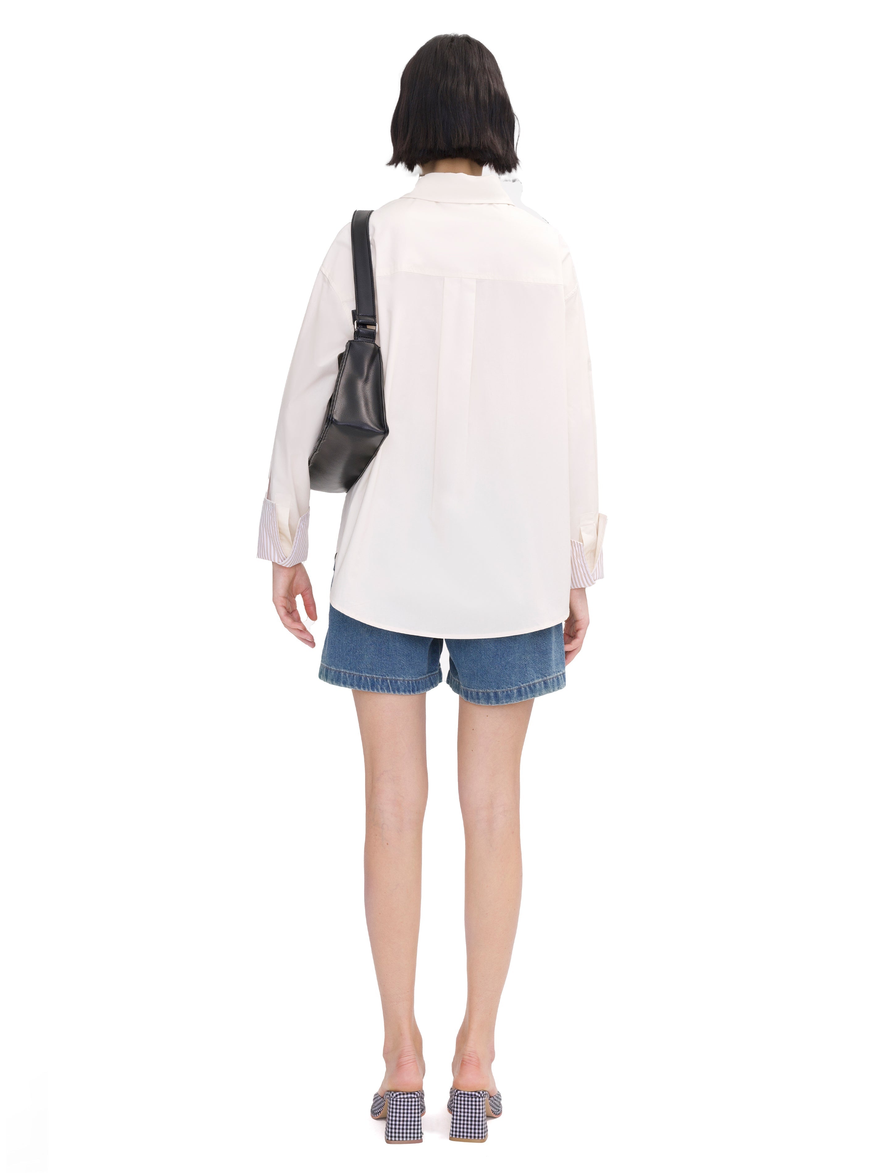 Classic Shirt with Turn-Up Cuffs-4