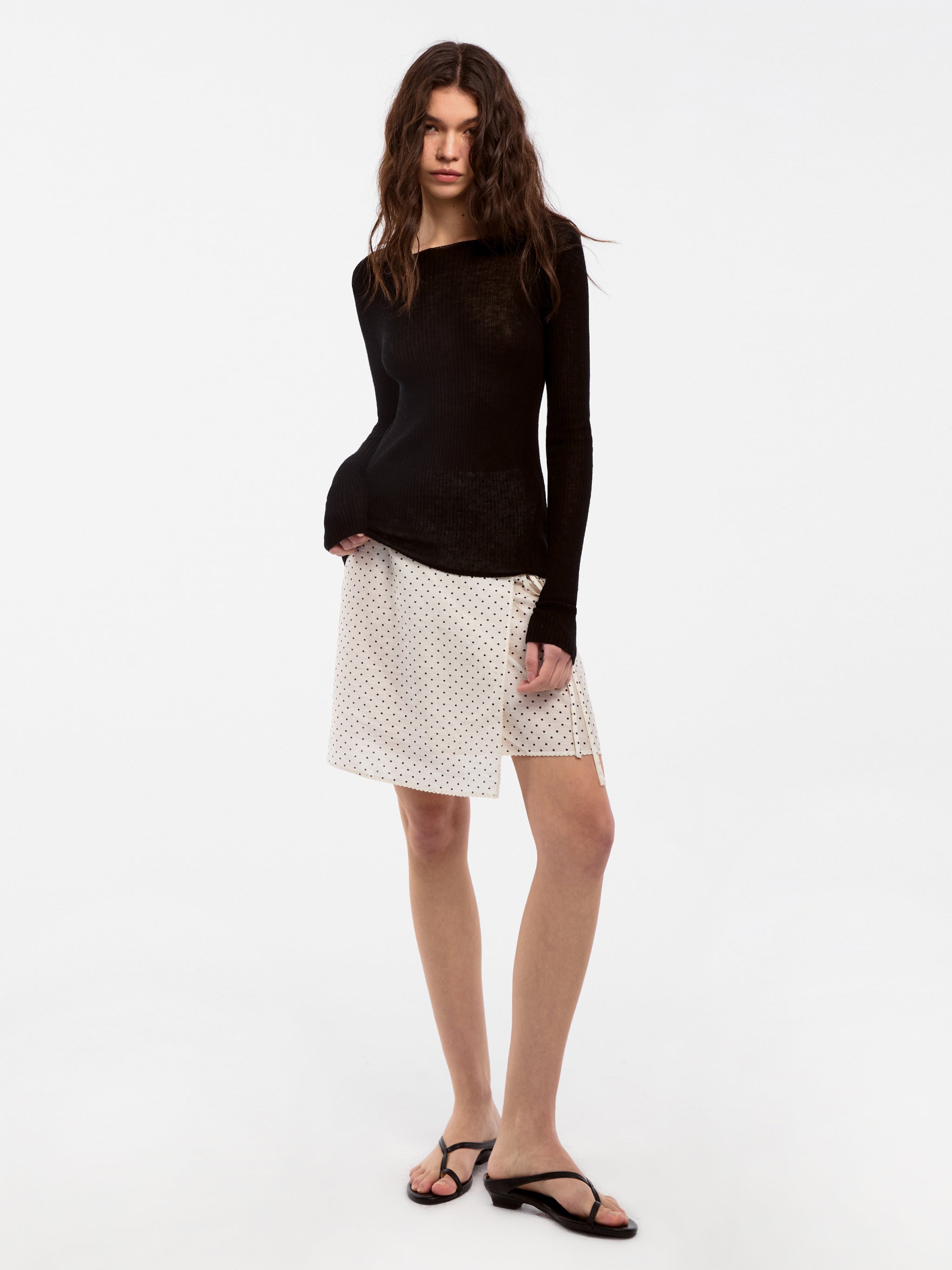 CUBIC Wool Knit Top-2