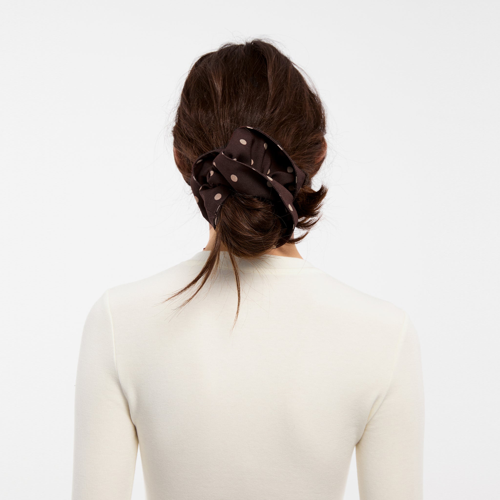 CUBIC Polka Dot Hair Tie-3