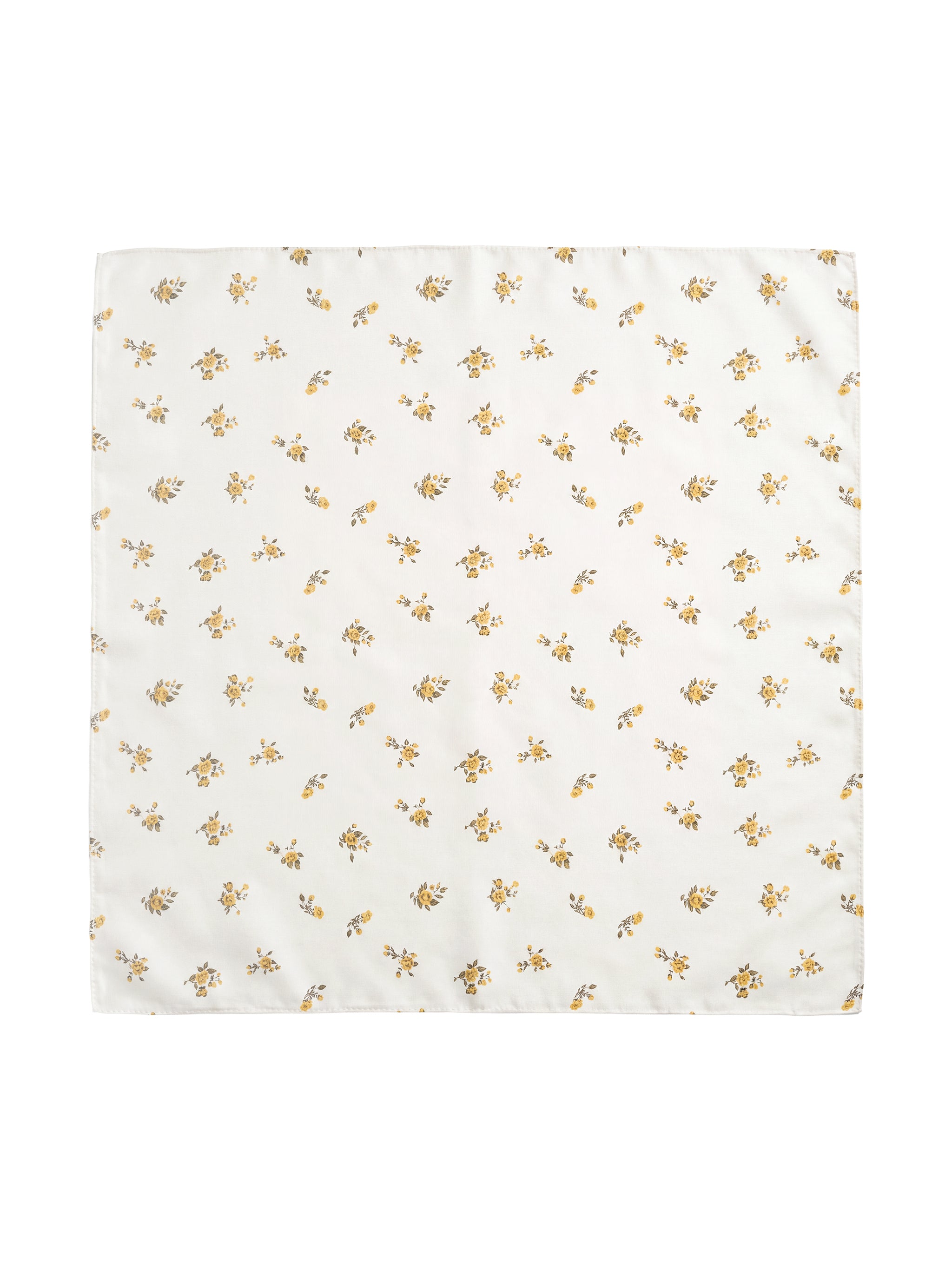 CUBIC Floral Print Square Scarf-2