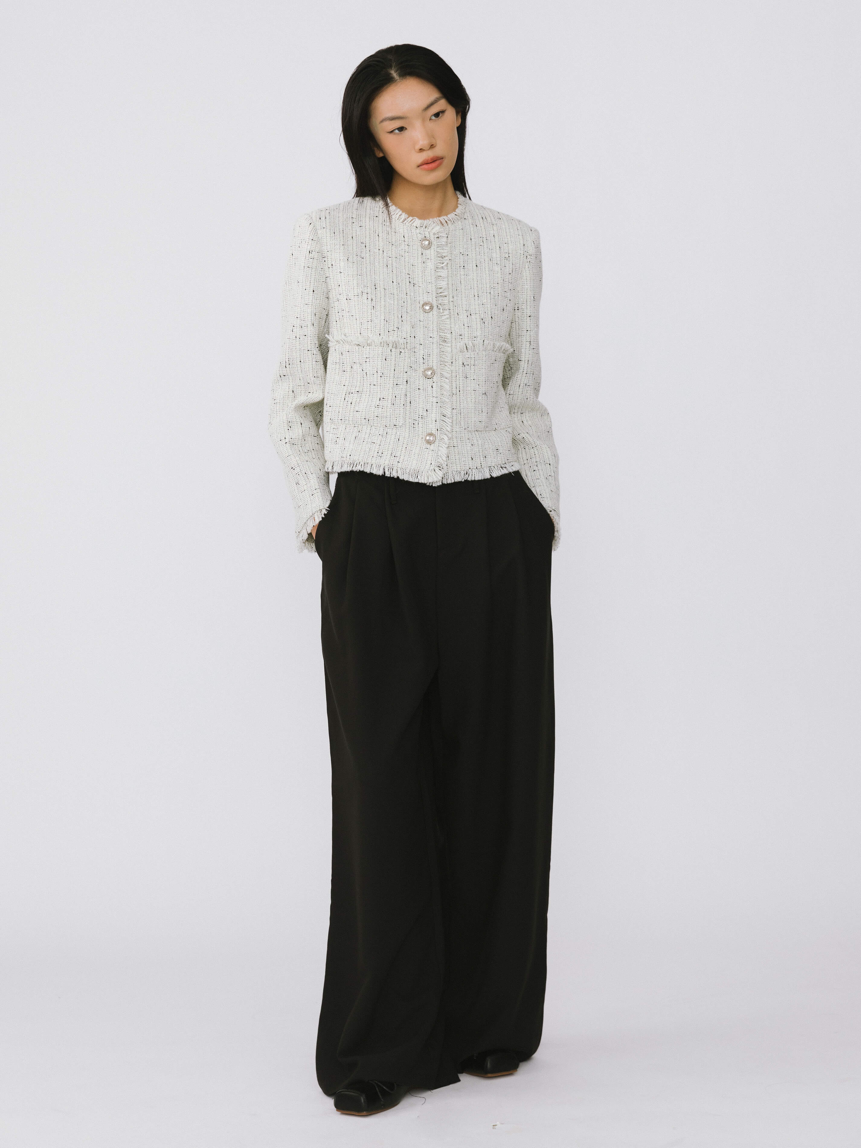Tweed Short Jacket-2