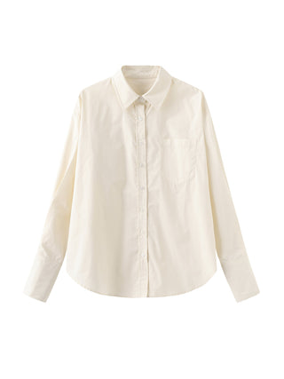 Classic Shirt with Turn-Up Cuffs