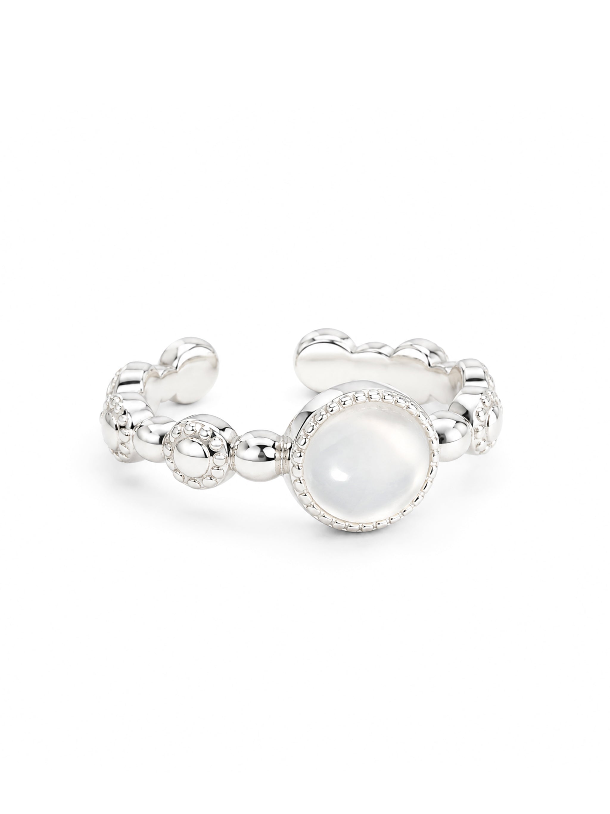 Scalloped Edge Jade Ring-3