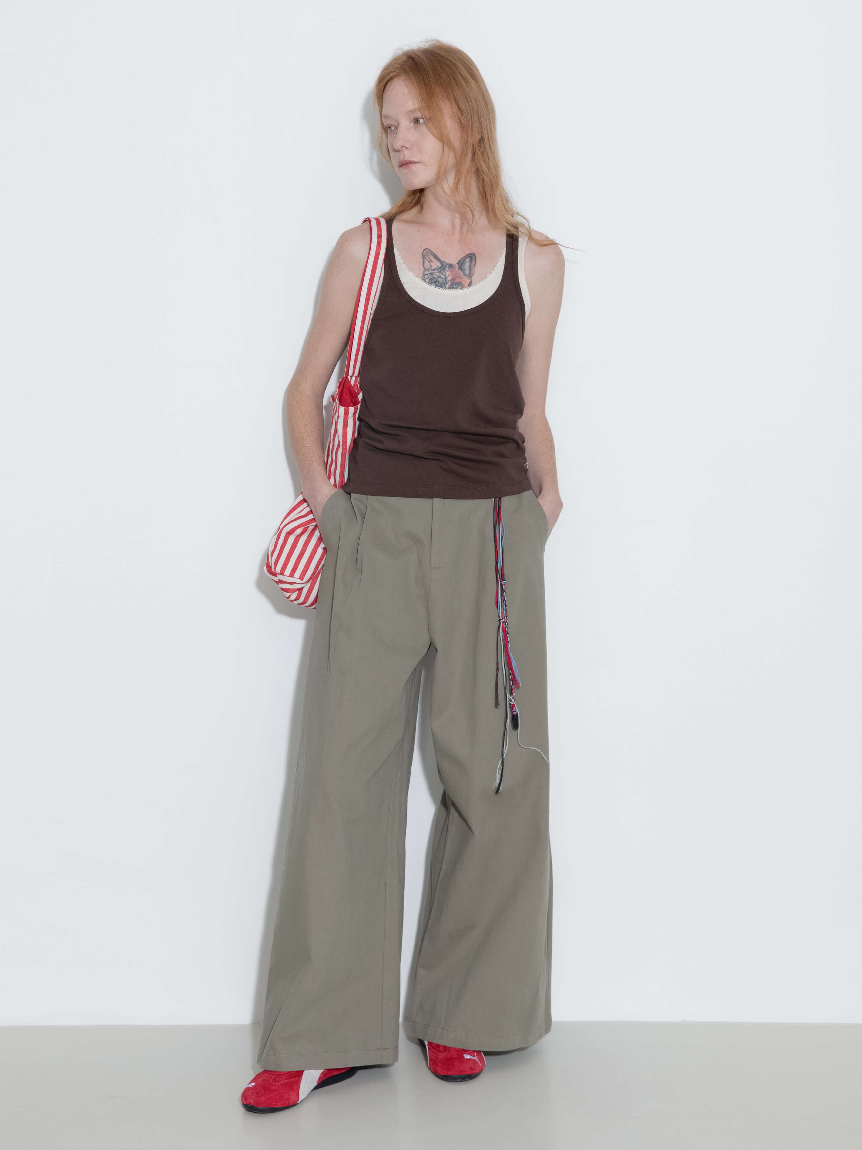 Convertible Two-Piece Color-Block Layered Vest-3