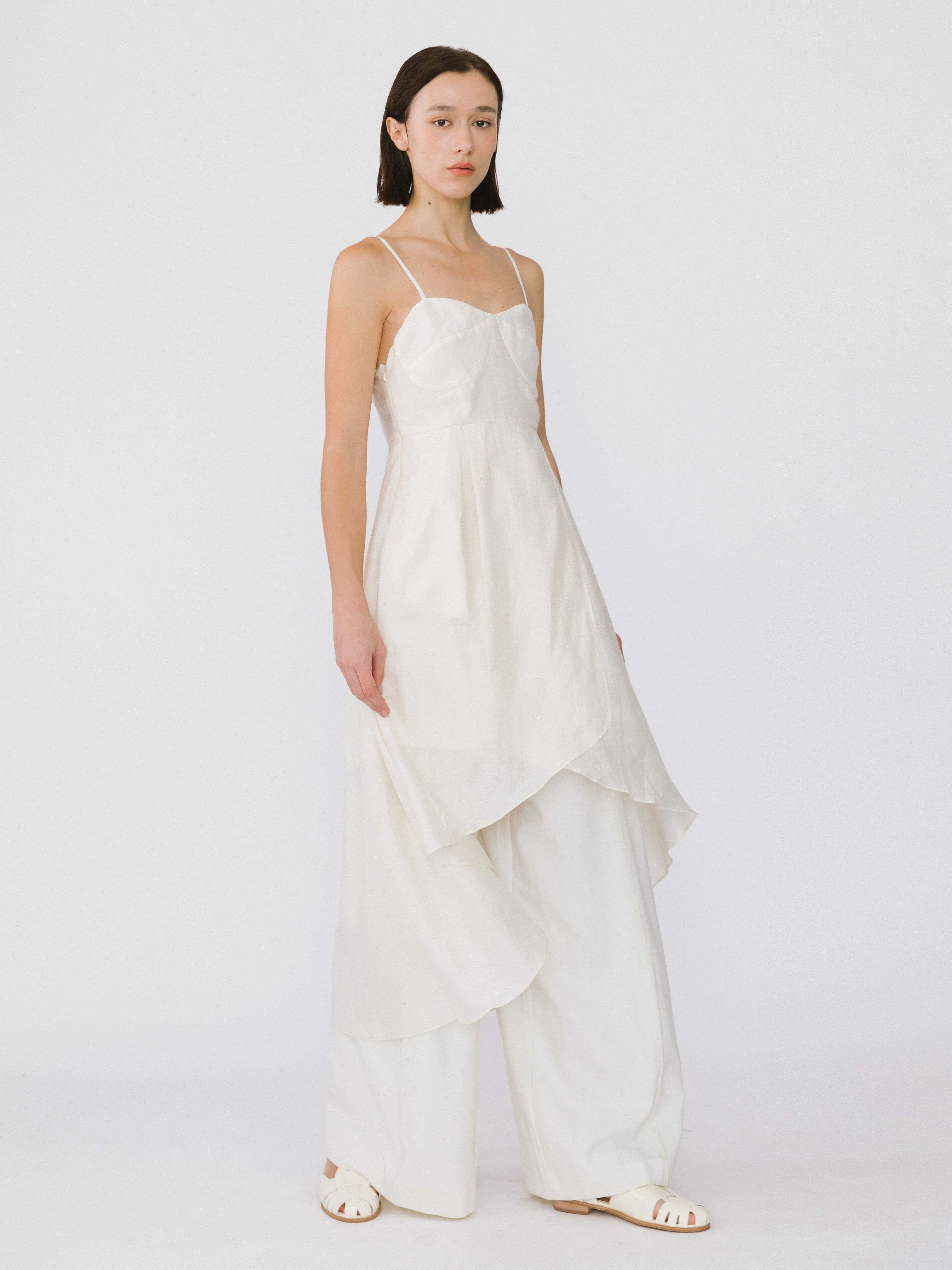 High-low Hem Sling Dress-3