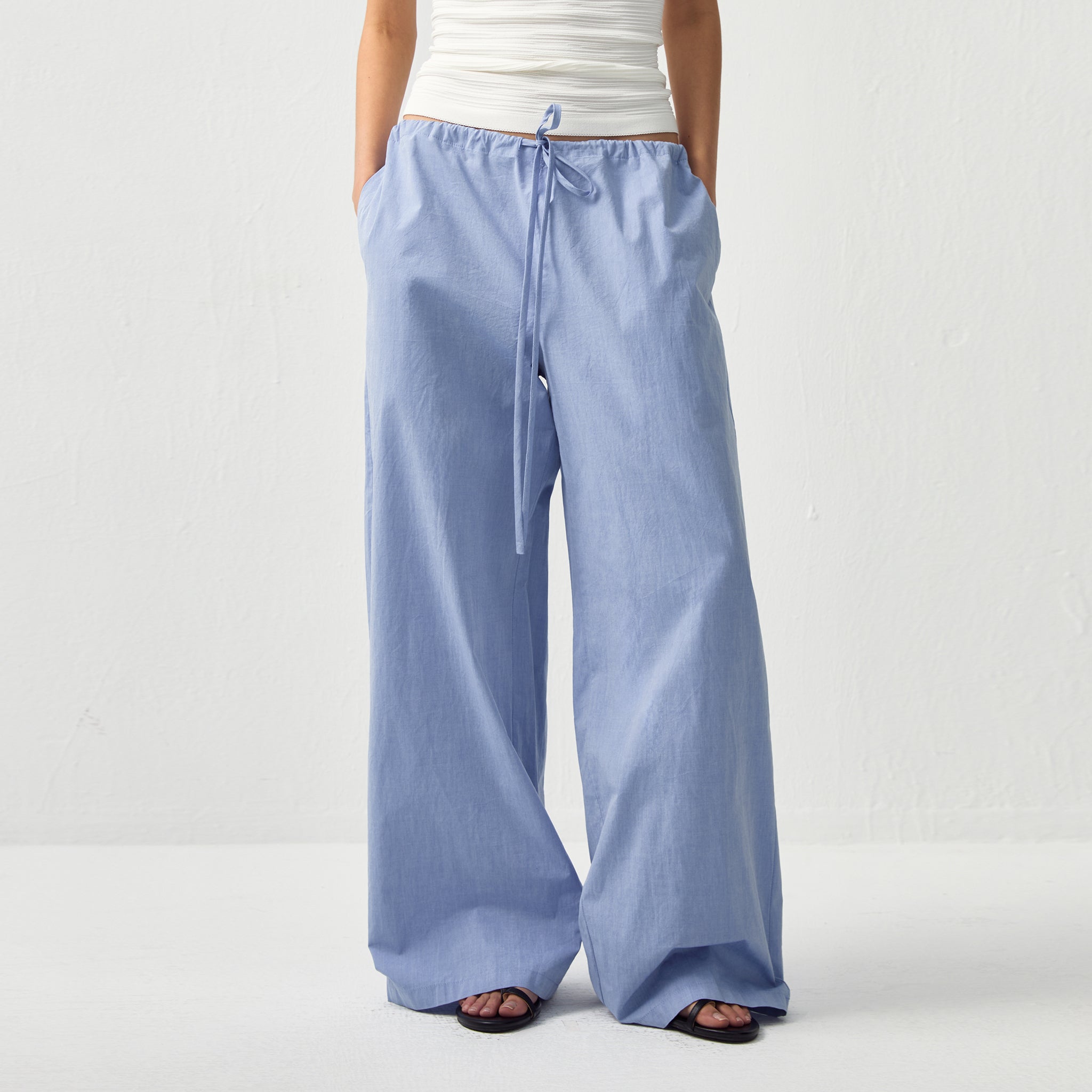 CUBIC Relaxed Straight-Leg Cotton Trousers-3