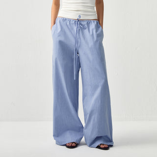 CUBIC Relaxed Straight-Leg Cotton Trousers