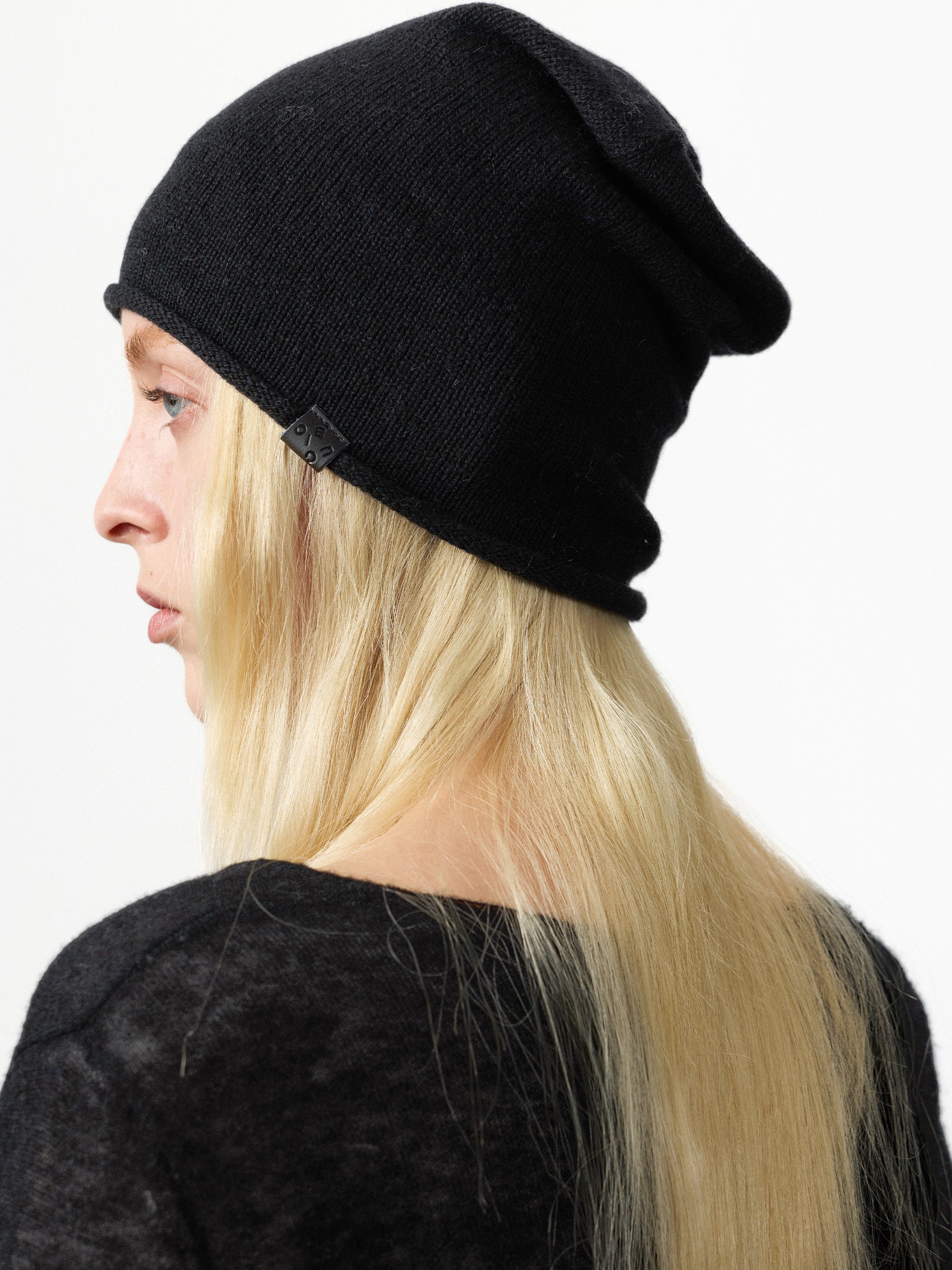 CUBIC 100% Wool Knit Beanie-3
