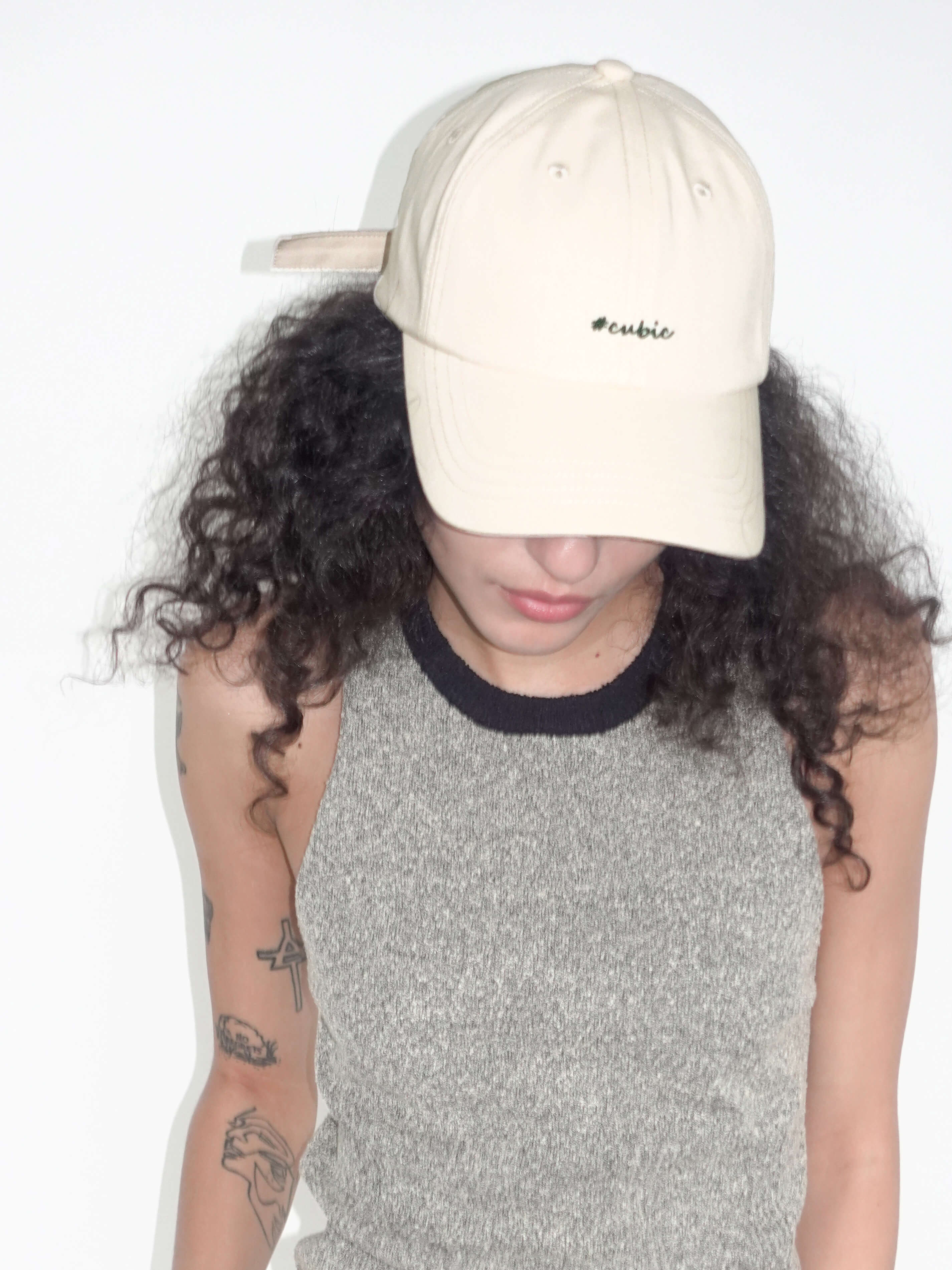 CUBIC Embroidered Solid Color Baseball Cap-10
