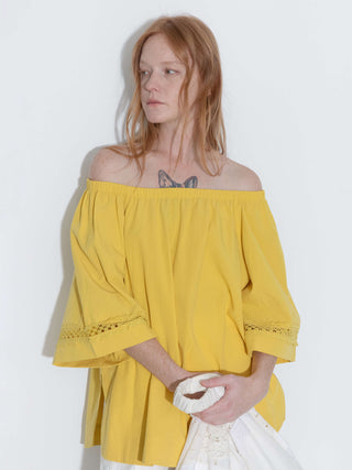 Off-Shoulder Short Sleeve Top