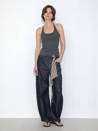 C by CUBIC Slim-Fit Sleeveless Knit Tank Top