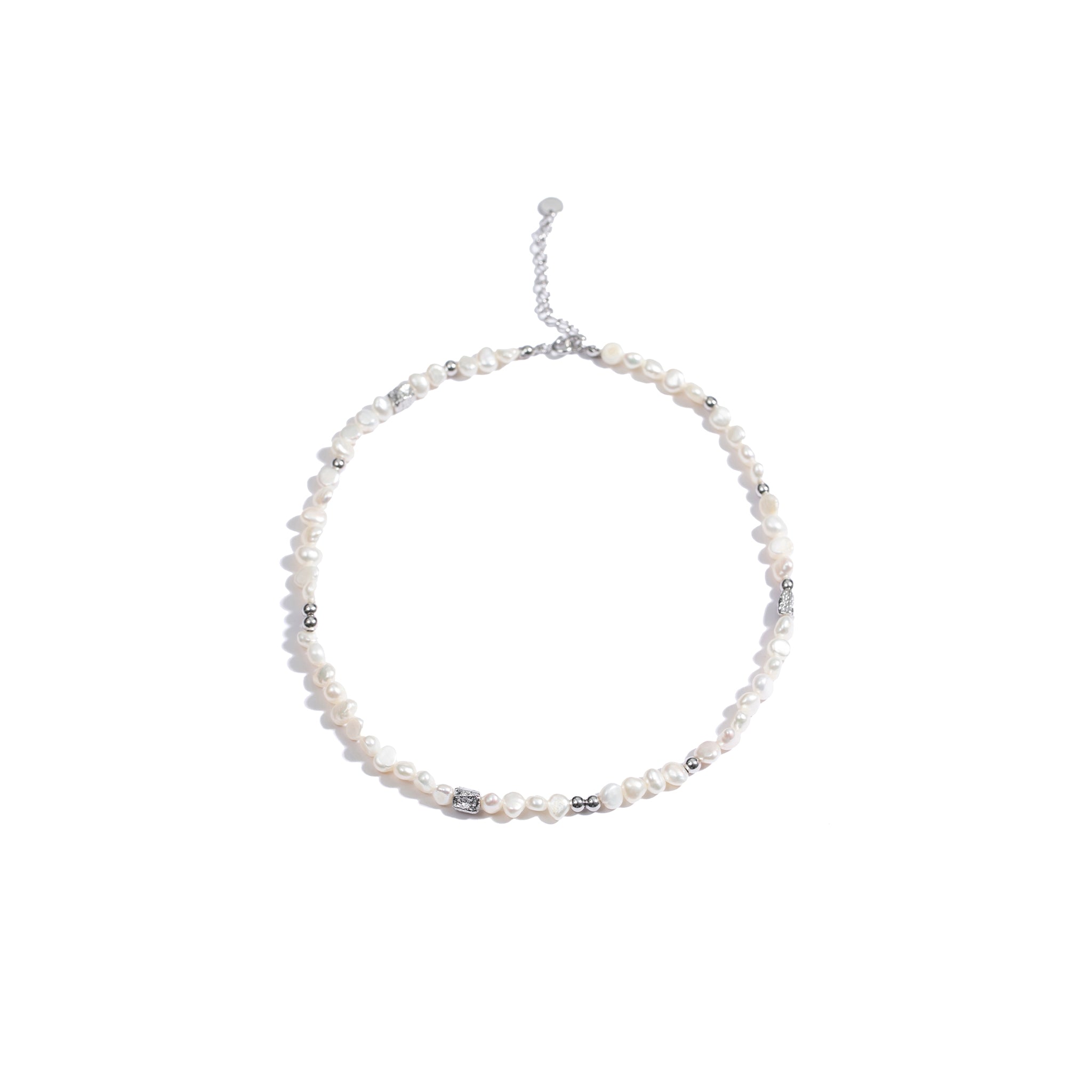 Shaped Pearl Necklace-3