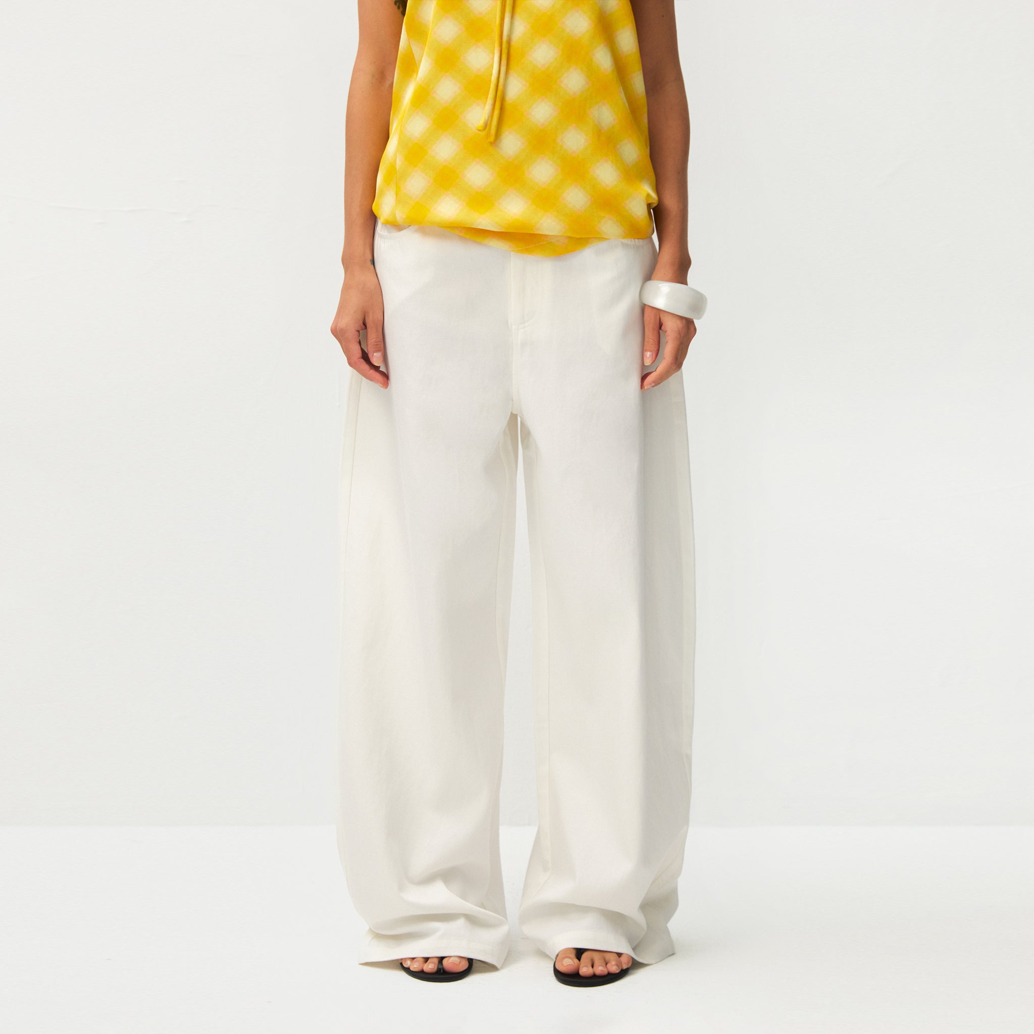 CUBIC Lyocell Straight Leg Casual Pants(Pre-order: 30days)-3