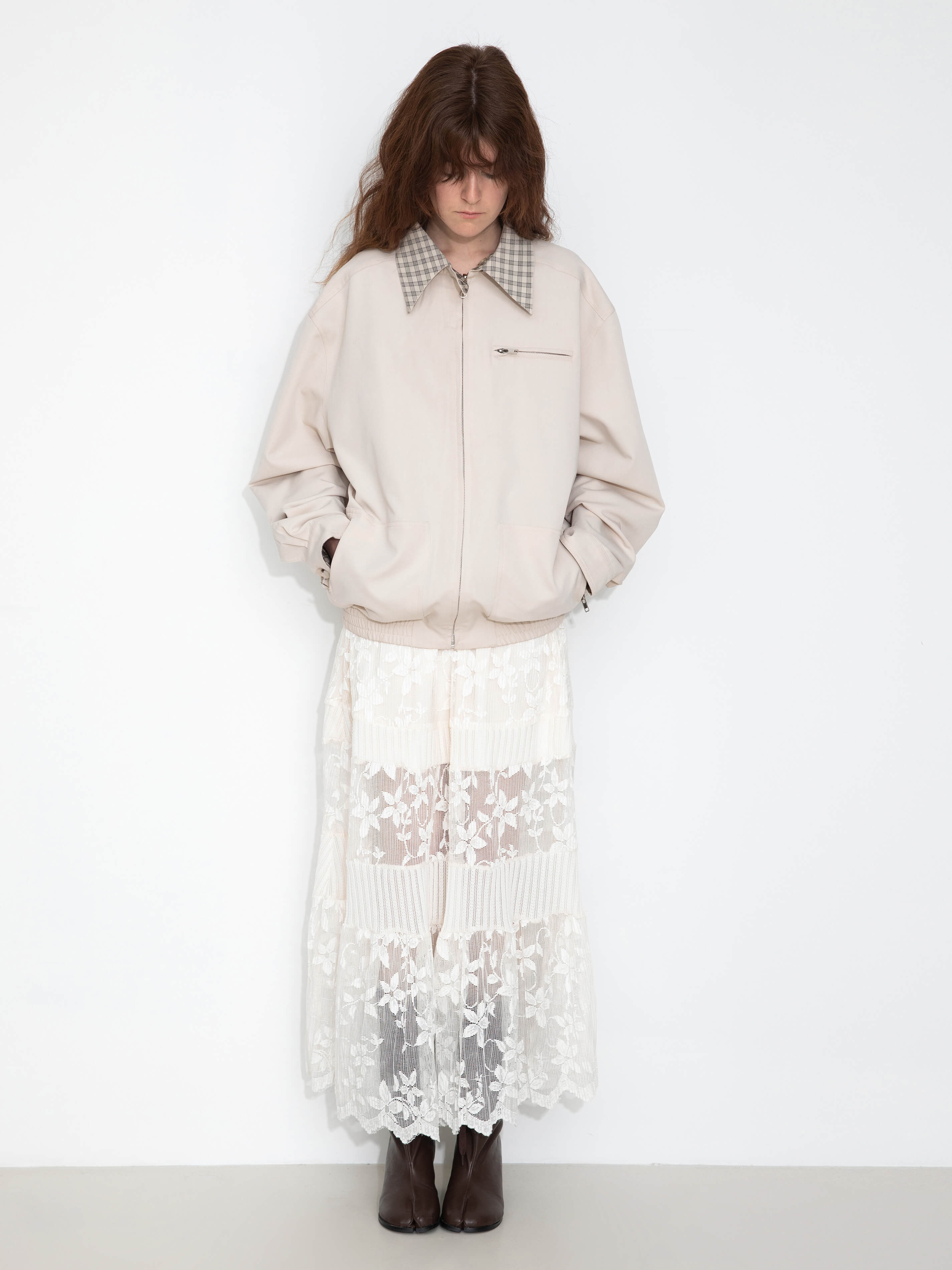 Reversible Jacket with Color-Block Collar-3