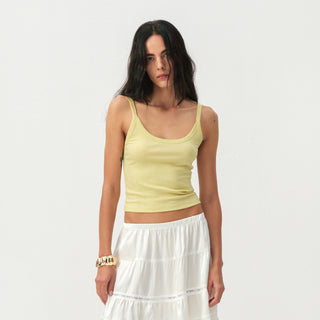 CUBIC Lyocell-Linen Blend Tank Top