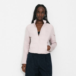Slim-Fit Panelled Lightweight Down Jacket