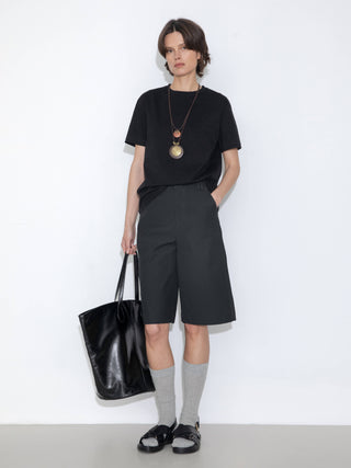 Knee-Length Casual Trousers