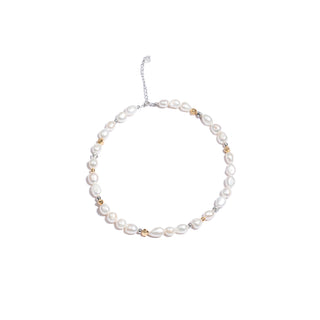 Adjustable and Shaped Pearl Necklace