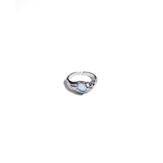Moonstone Open Ring