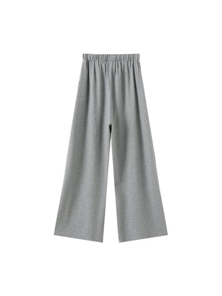 Wide Leg Casual Trousers