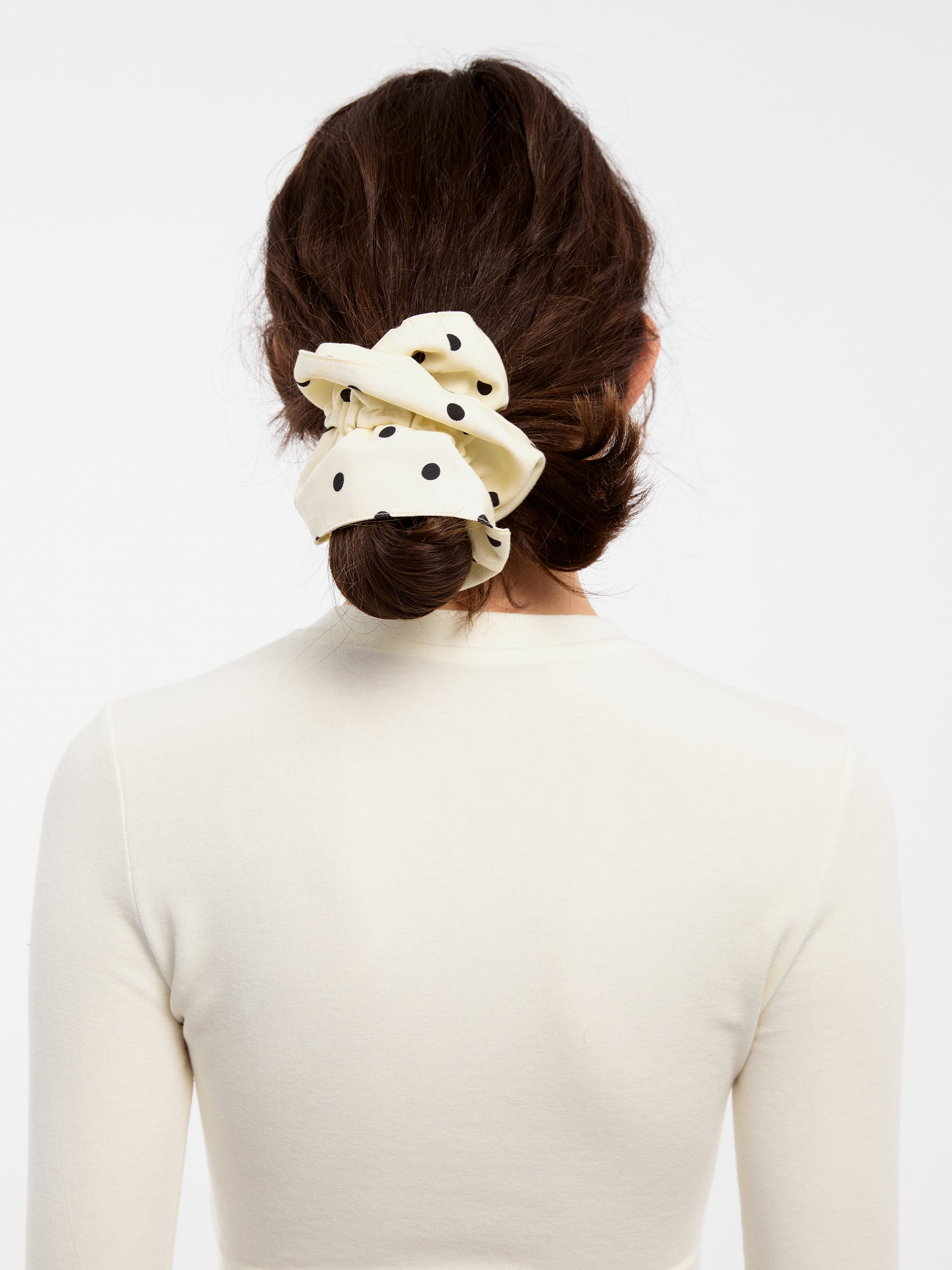 CUBIC Polka Dot Hair Tie-2