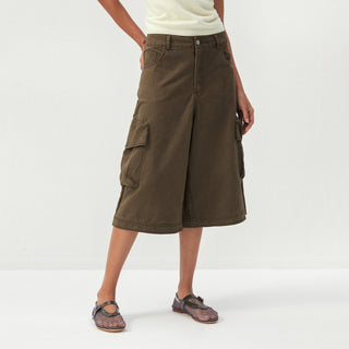 CUBIC 100% Cotton Cargo Culottes