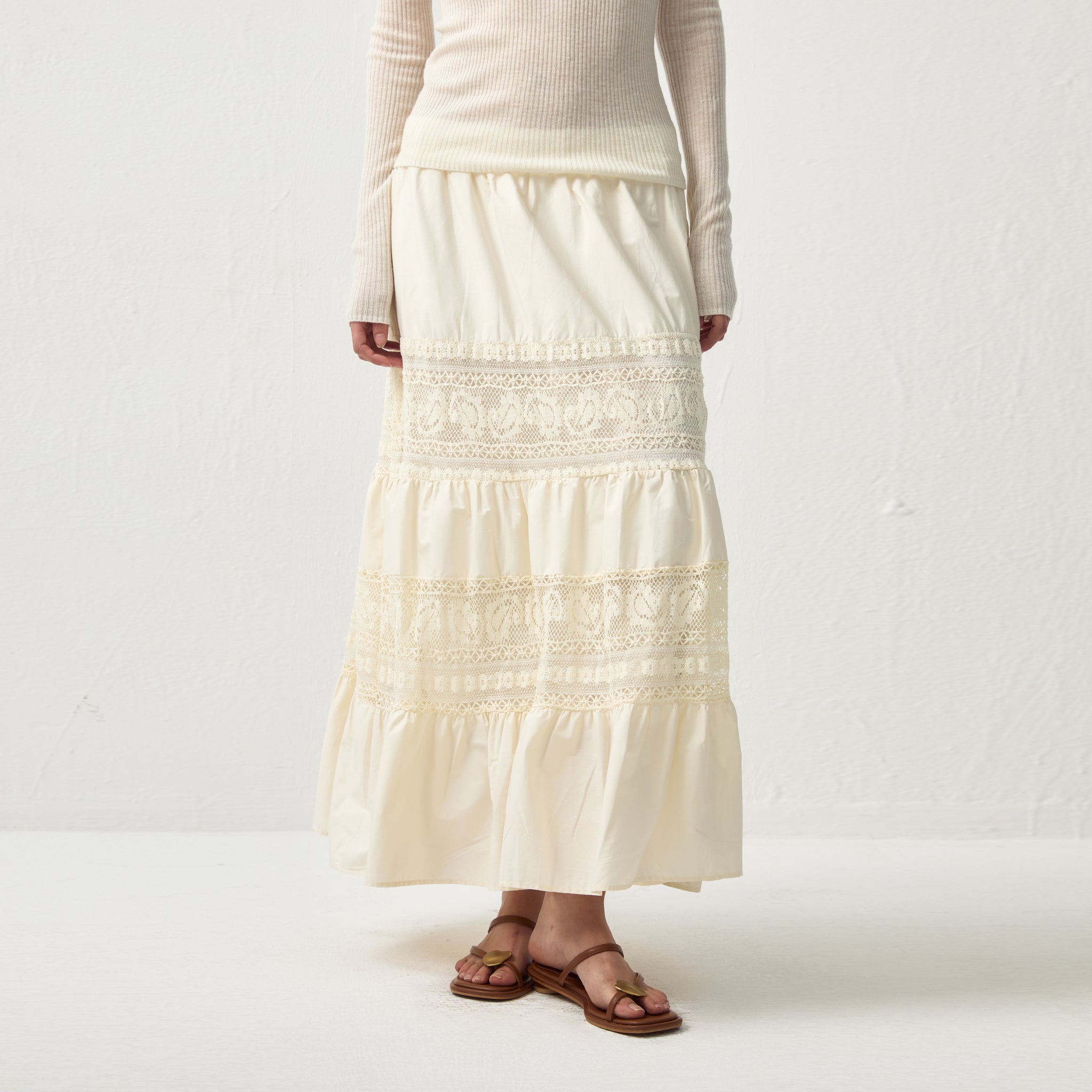 CUBIC Lace Vacation A-line Skirt - Pre order (7 days)-3