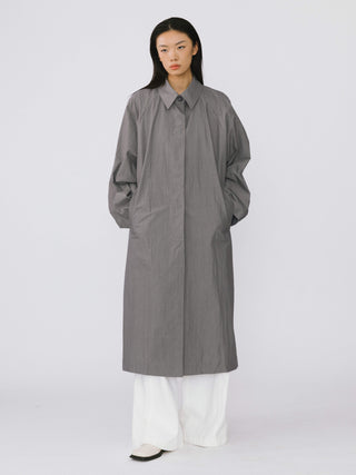 Relaxed Long Trench Coat