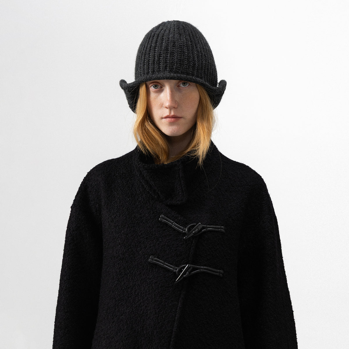 CUBIC Convertible Ribbed Knit Aviator Hat-3