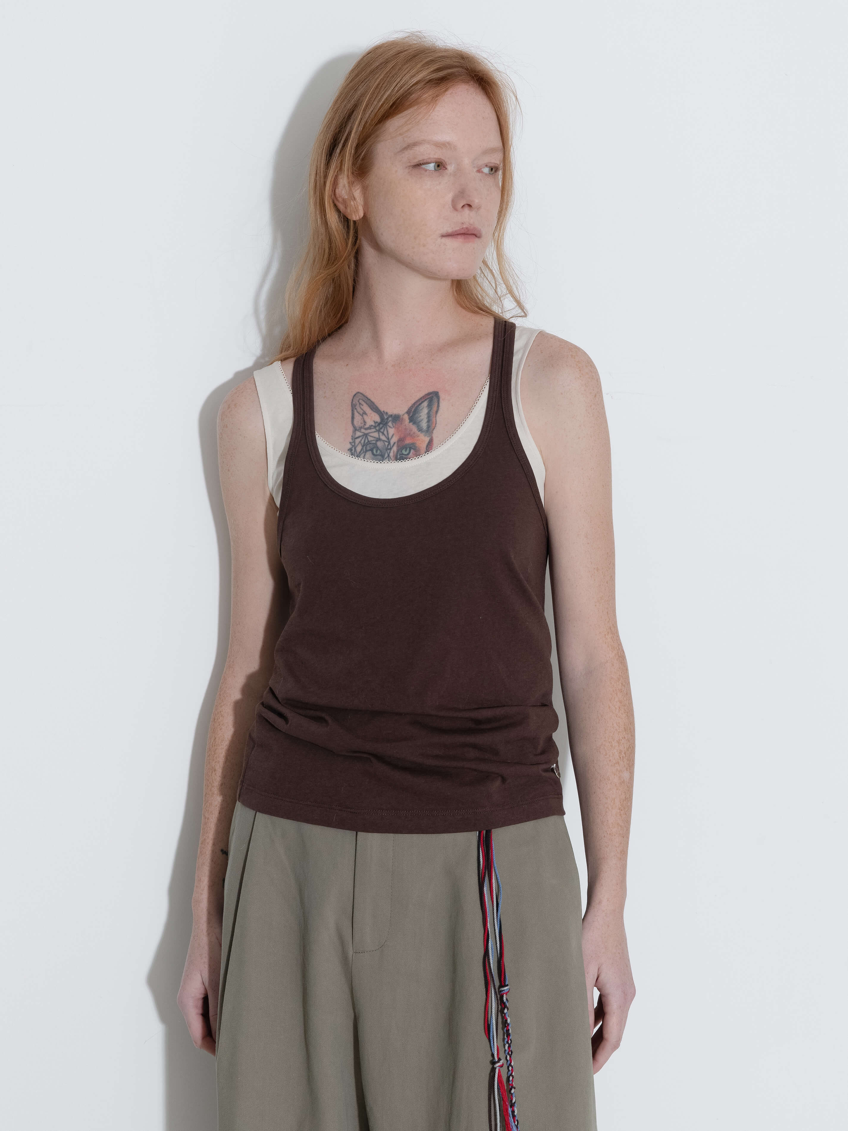 Convertible Two-Piece Color-Block Layered Vest-4