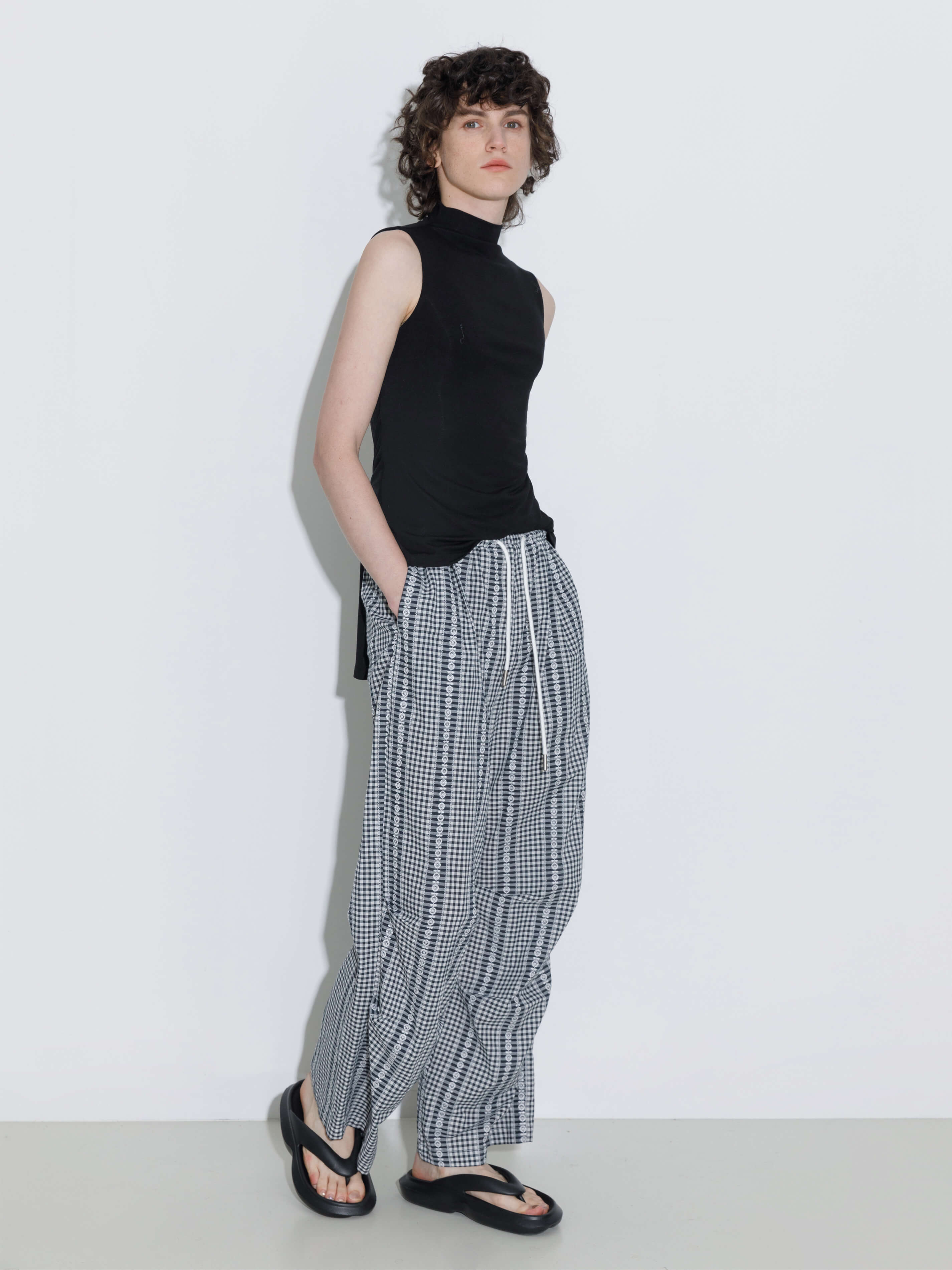 Lightweight 100% Cotton Loose Fit Casual Pants-5