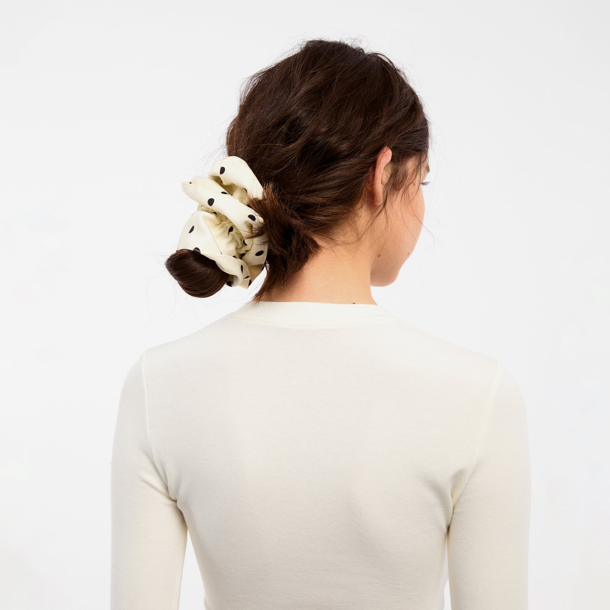 CUBIC Polka Dot Hair Tie-4