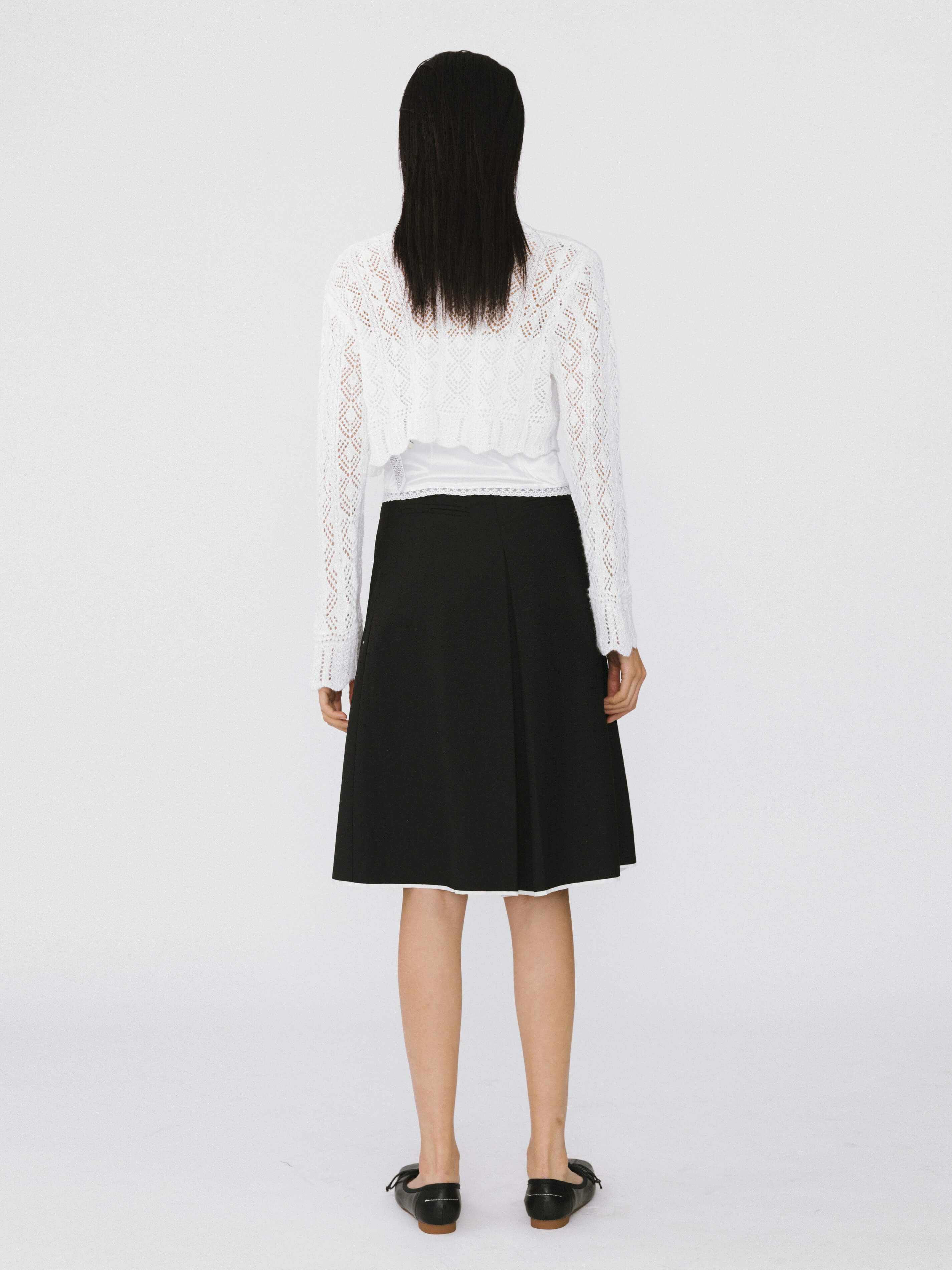 High Waisted Pencil Skirt-9