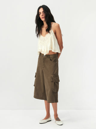 CUBIC 100% Cotton Cargo Culottes
