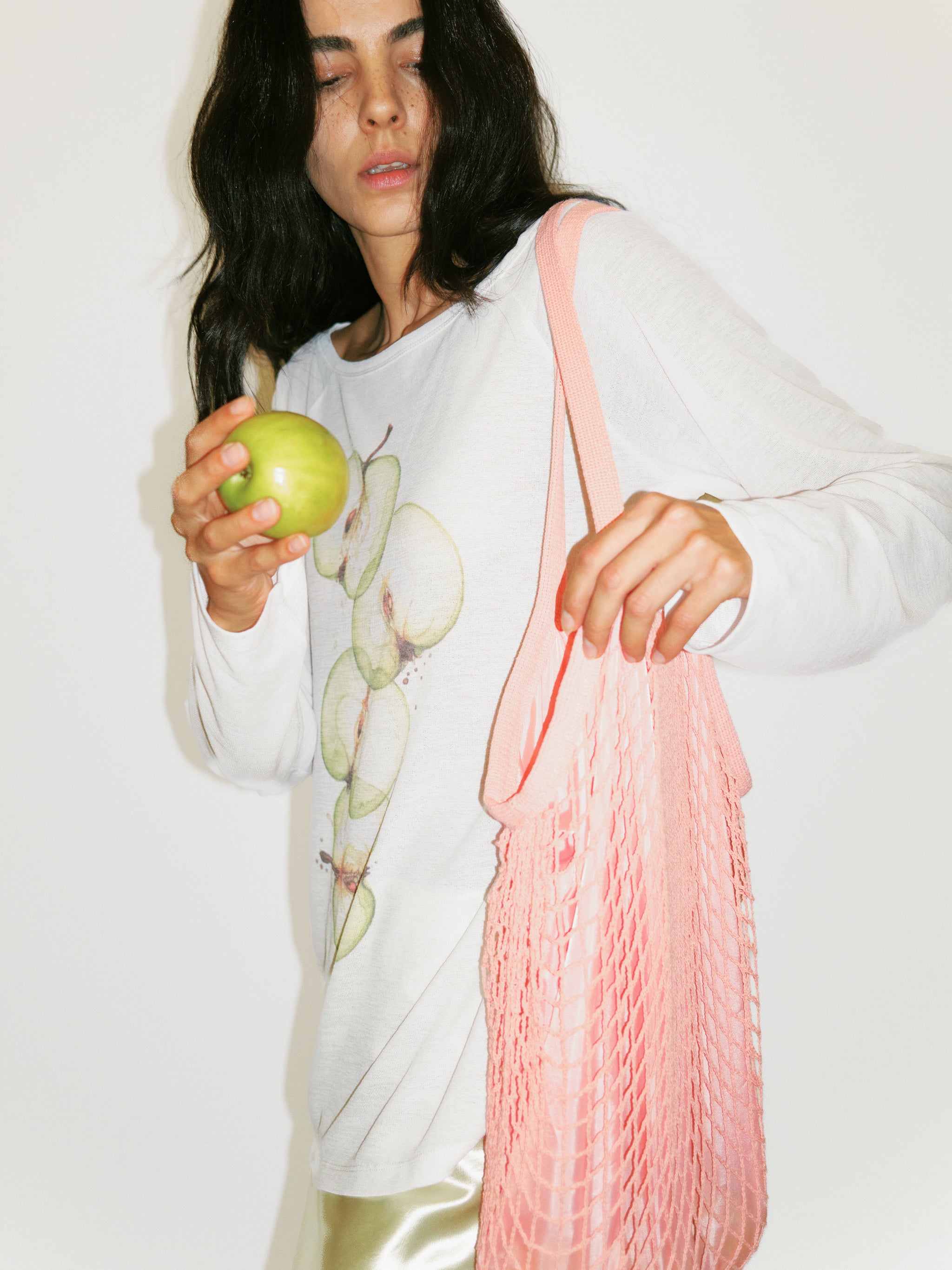 CUBIC 100% Cotton Mesh Tote Bag-4