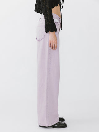Asymmetric Pocket Classic Jeans
