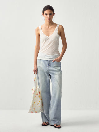 CUBIC Floral Print Shoulder Bag