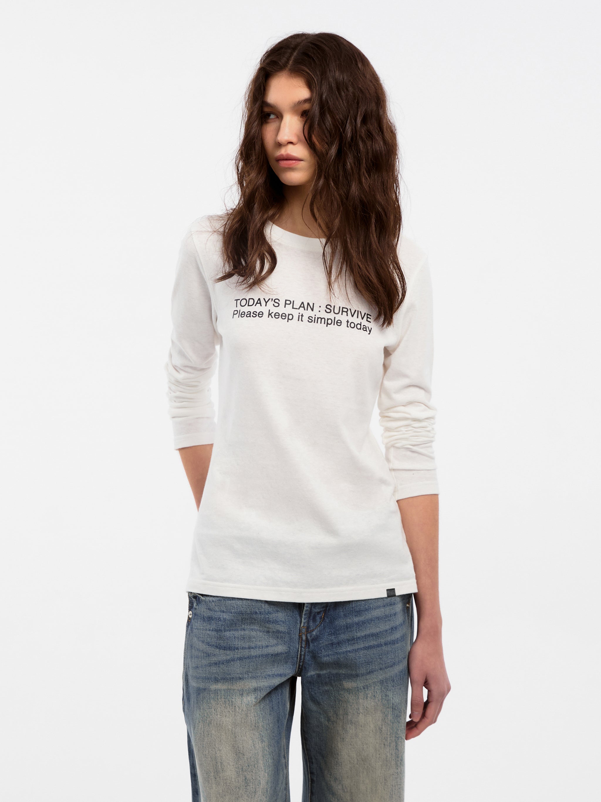 CUBIC Long-sleeved T-shirt-4