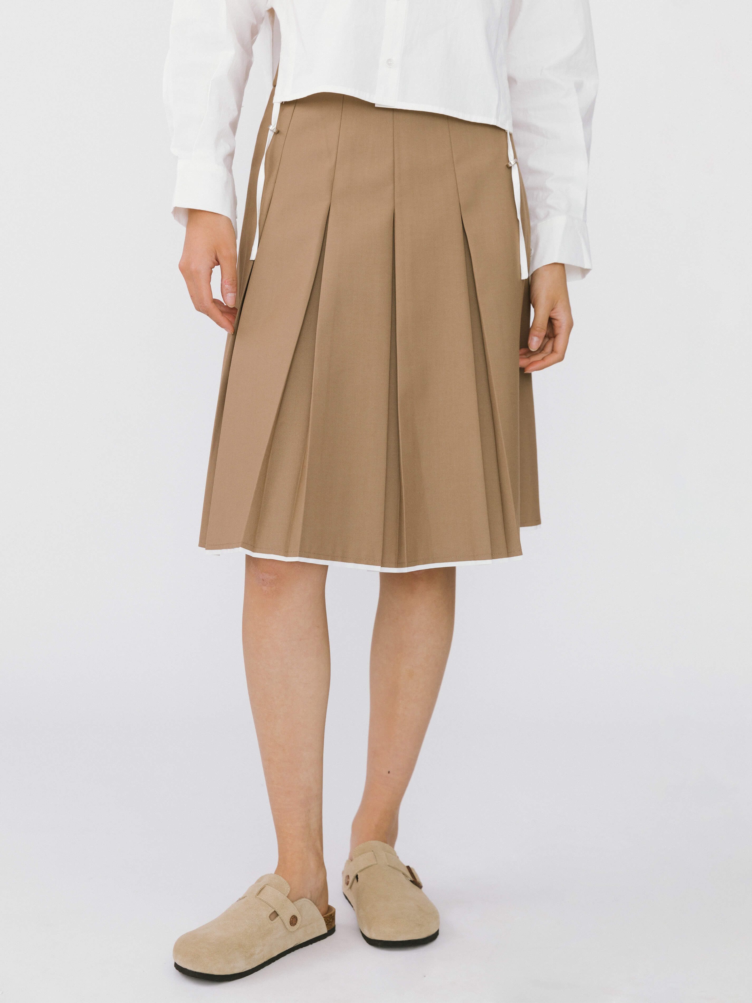 High Waisted Pencil Skirt-3