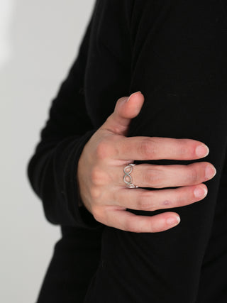 Minimalist Open Circle Ring