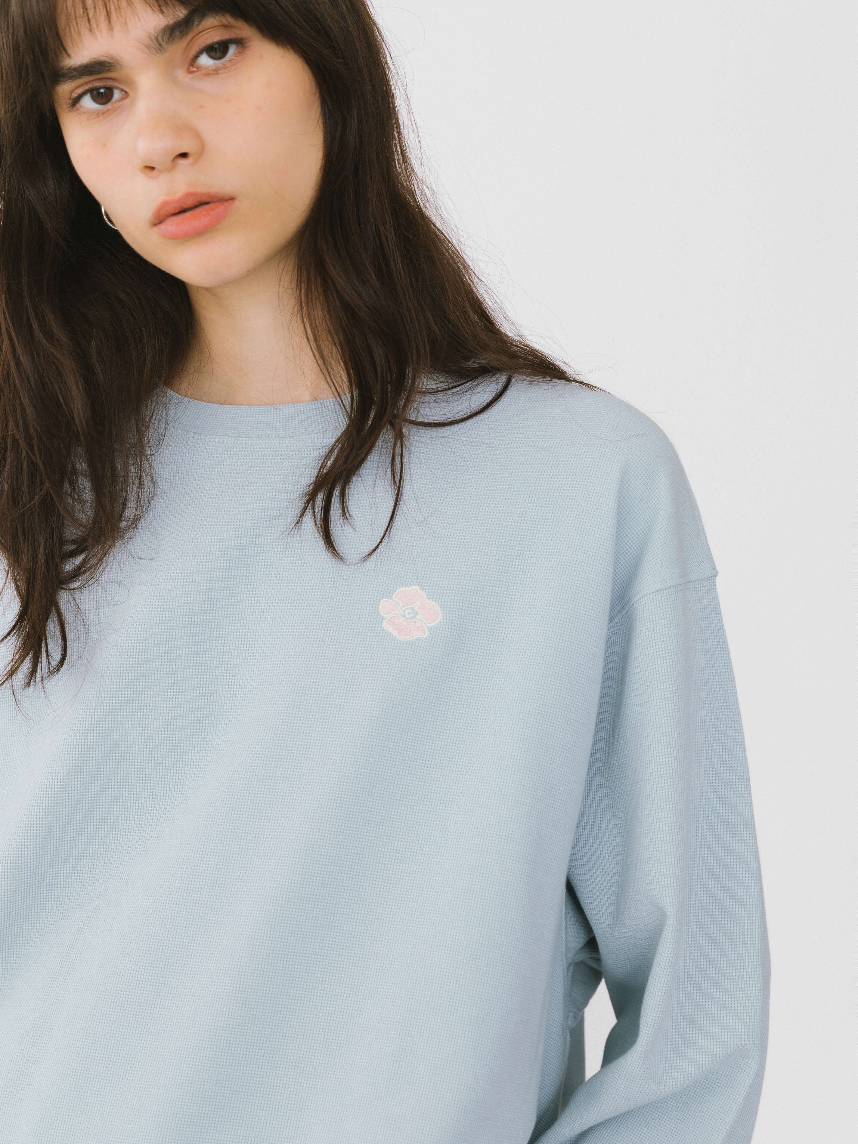 Oversized Long Sleeve T-Shirt and Matching Shorts-4