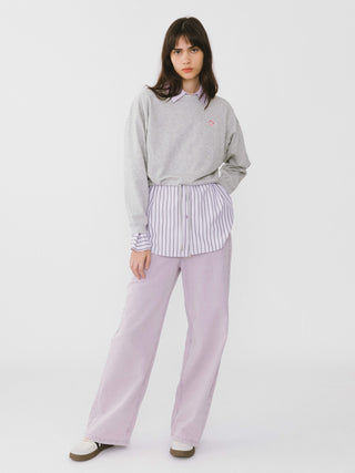 Short Basic Sweatshirt