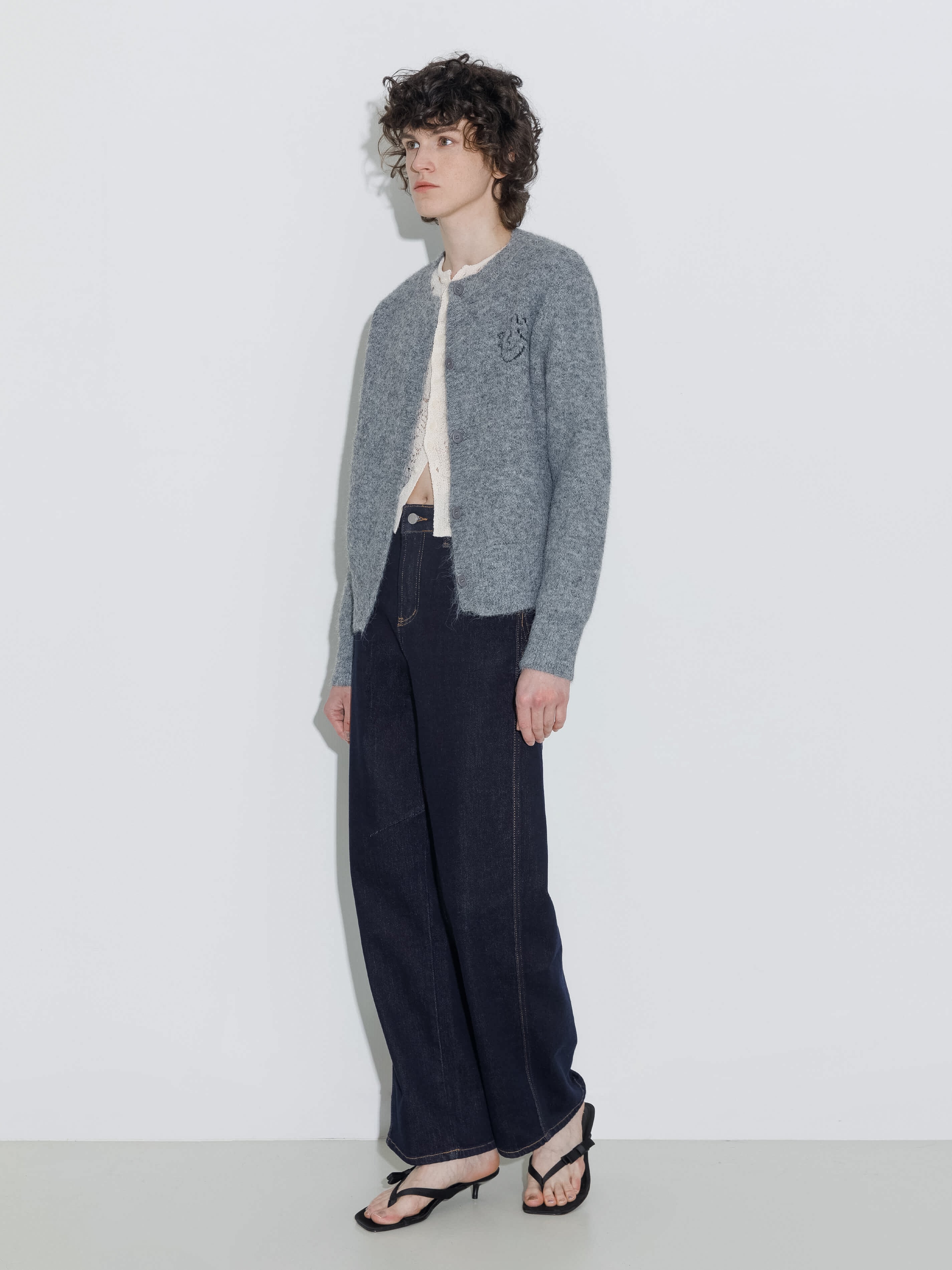 "CUBIC WINE CLUB" Tapered Fit Jeans-4