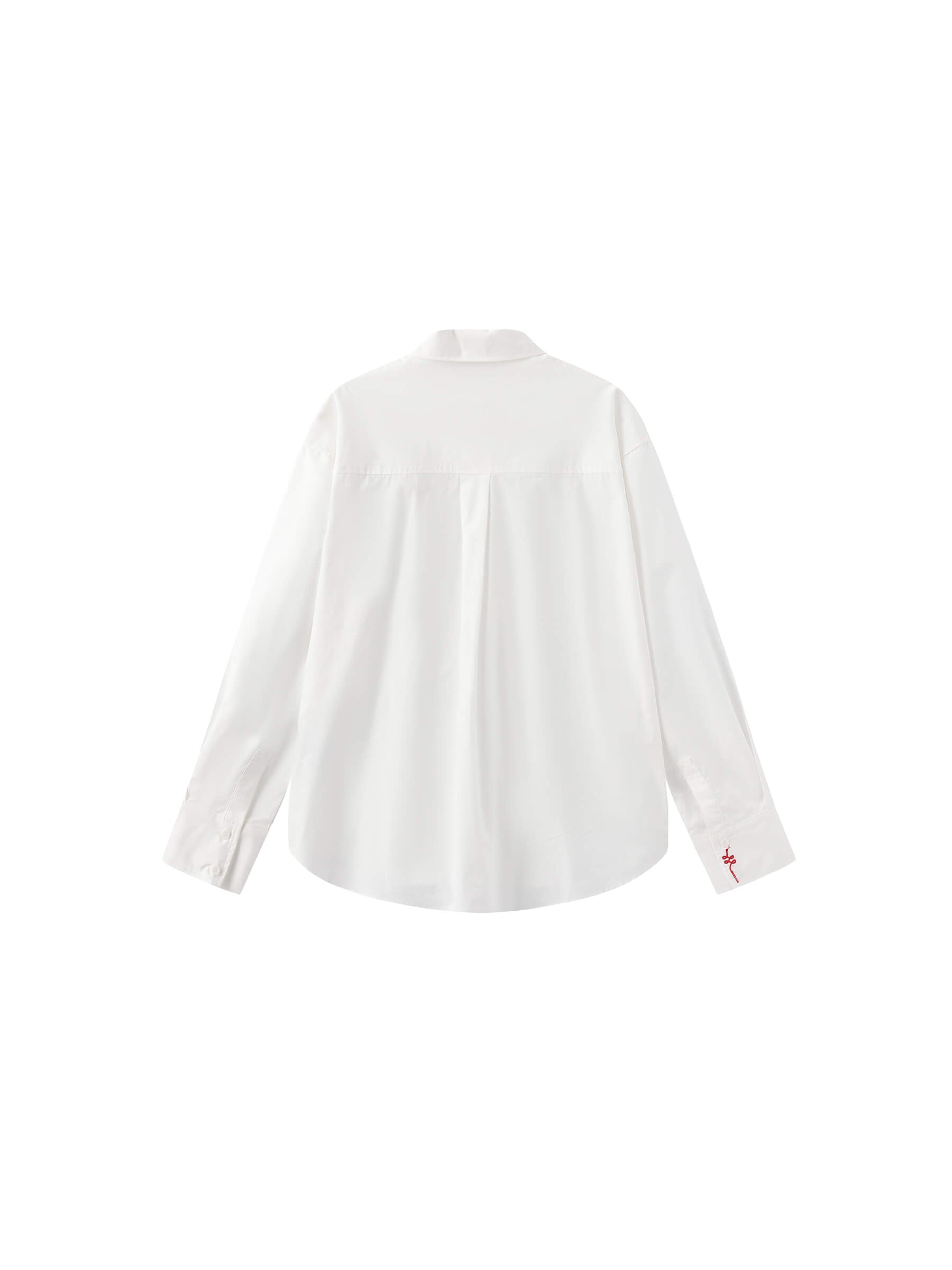 100% Cotton Embroidered Oversized Shirt-13