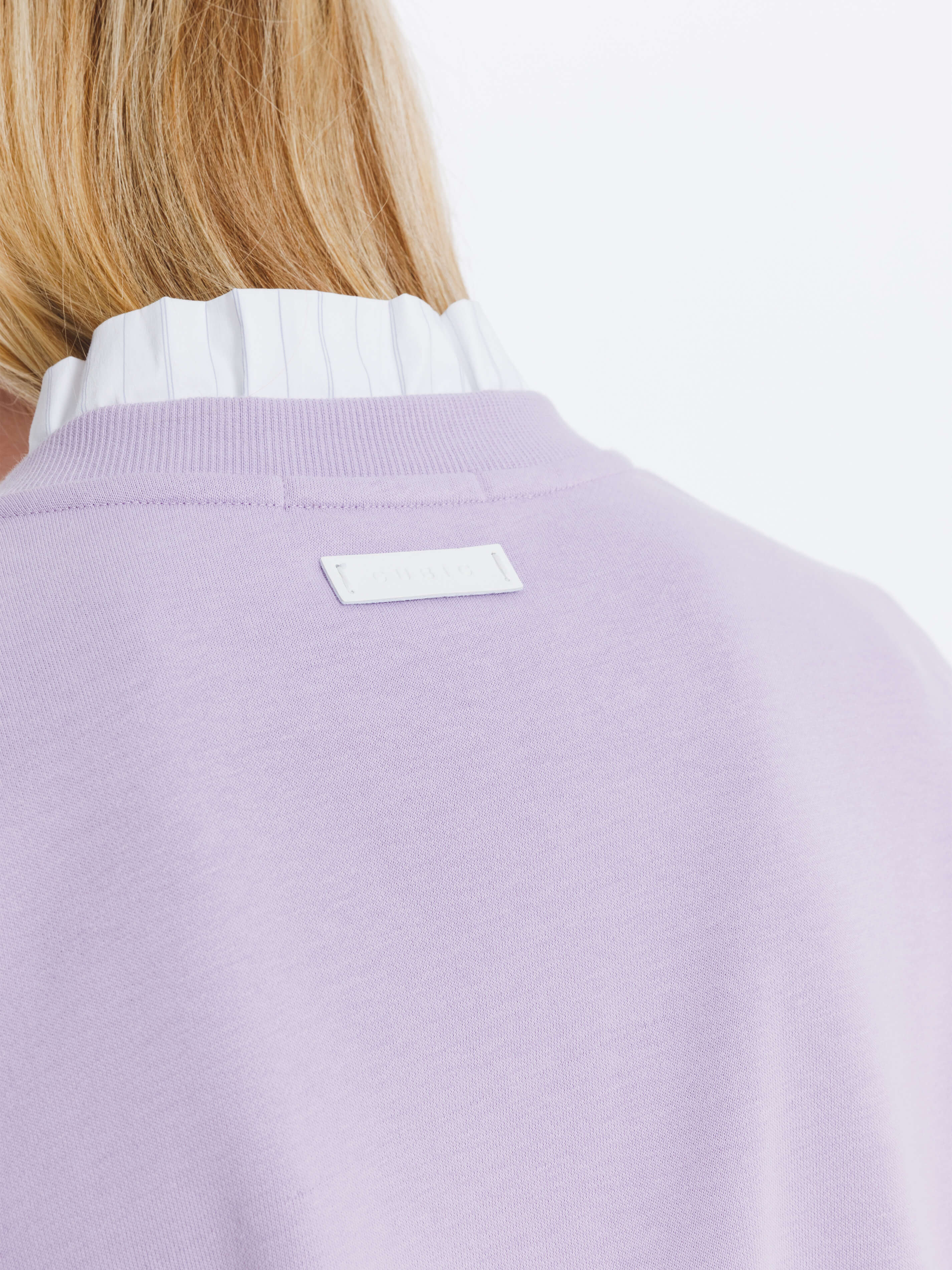 Oversized Sweatshirt with Cotton Blend-4